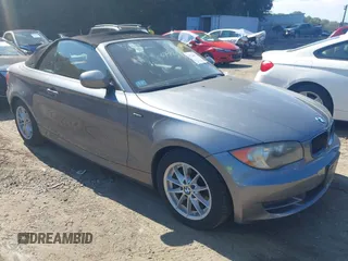 2010 BMW 1 Series 128i with VIN WBAUN1C53AVH81665, listed as a IAAI auction lot 42724442 with 59,935 mi miles and . Bid and sale history available at DreamBid. Image 1.
