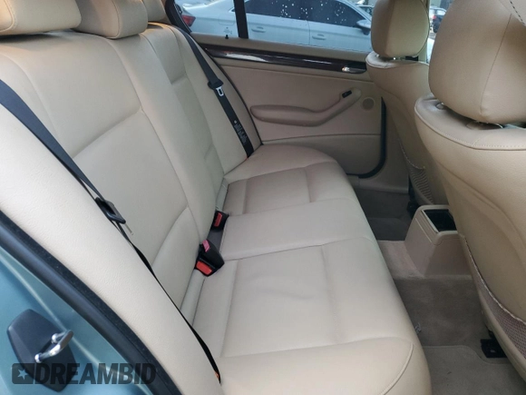 2005 BMW 3 Series 325i with VIN WBAEV33465KX09838, listed as a Copart auction lot 48338335 with 165,500 mi miles and Salvage Title. Bid and sale history available at carsss.com. Image 10.