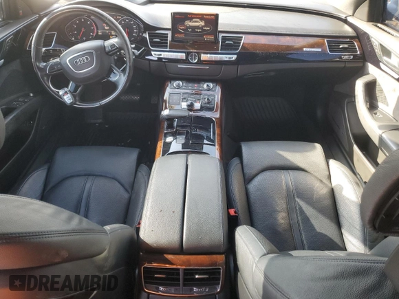 2016 Audi A8 3.0T with VIN WAU34AFD7GN008642, listed as a Copart auction lot 88980125 with 78,861 mi miles and Salvage title. Bid and sale history available at DreamBid. Image 8.