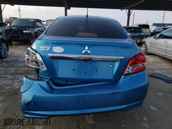 2020 Mitsubishi Mirage G4 ES with VIN ML32F3FJ5LHF03186, listed as a Copart auction lot 40718253 with 12,426 mi miles. Bid and sale history available at carsss.com. Image 6.