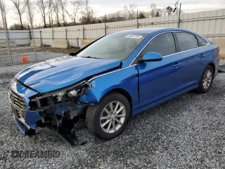 2019 Hyundai Sonata SE with VIN 5NPE24AF9KH768799, listed as a Copart auction lot 45887355 with 99,330 mi miles and Salvage Title. Bid and sale history available at DreamBid. Image 1.