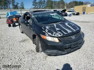 2012 Honda Civic Cpe EX with VIN 2HGFG3B81CH526407, listed as a Copart auction lot 47015825 with 206,345 mi miles and Salvage Title. Bid and sale history available at carsss.com. Image 13.