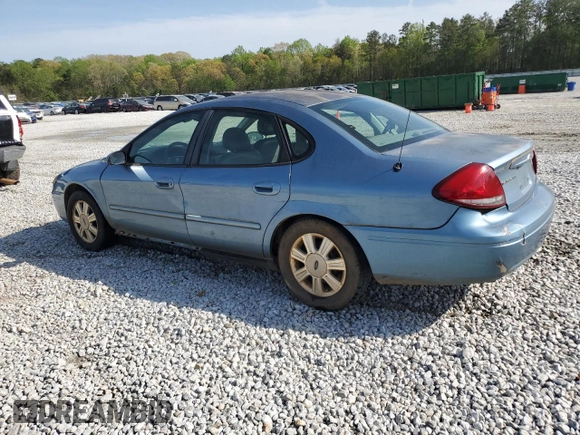 2005 Ford Taurus SEL with VIN 1FAFP56215A234943, listed as a Copart auction lot 51486595 with 222,307 mi miles and Salvage Title. Bid and sale history available at DreamBid. Image 2.