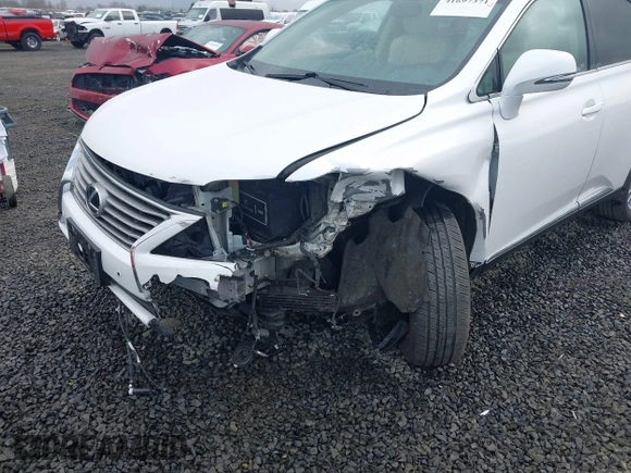 2013 Lexus RX 350 with VIN 2T2BK1BA4DC215452, listed as a IAAI auction lot 41697371 with 64,262 mi miles. Bid and sale history available at carsss.com. Image 6.