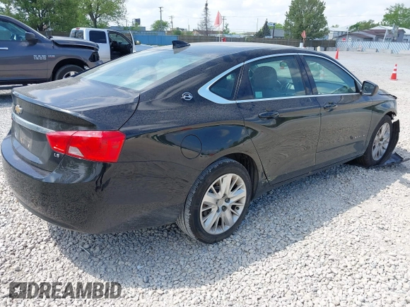 2015 Chevrolet Impala LS with VIN 2G11Z5SL6F9297796, listed as a IAAI auction lot 42244168 with 81,449 mi miles and . Bid and sale history available at DreamBid. Image 4.