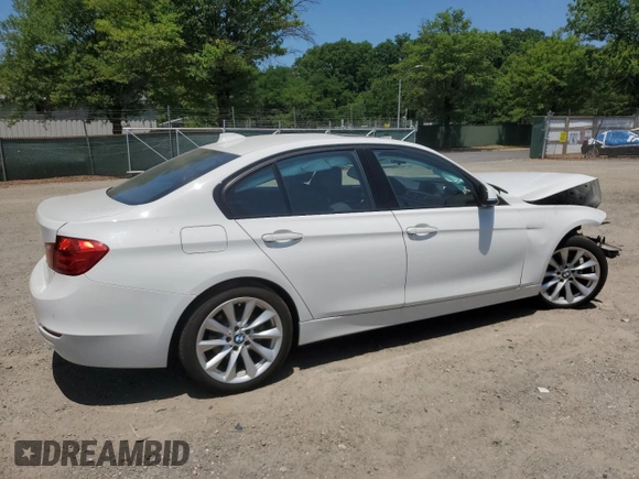 2015 BMW 3 Series 320i xDrive with VIN WBA3C3G56FNT53634, listed as a Copart auction lot 62180485 with 51,278 mi miles and Clean title. Bid and sale history available at DreamBid. Image 3.