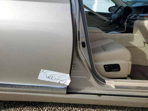 2017 Lexus LS with VIN JTHBL5EF5H5145462, listed as a Copart auction lot 74207494 with 0 mi miles and Salvage Title. Bid and sale history available at carsss.com. Image 12.