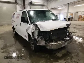 2013 Chevrolet Express Cargo Van with VIN 1GCSGAFX6D1173794, listed as a Copart auction lot 44652055 with 113,044 mi miles and Salvage Title. Bid and sale history available at carsss.com. Image 12.