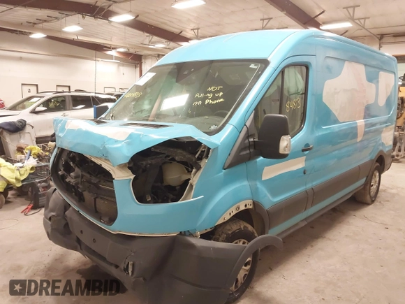 2017 Ford Transit with VIN 1FTYE2CM6HKA49363, listed as a IAAI auction lot 41084813 with Not Provided miles. Bid and sale history available at carsss.com. Image 18.