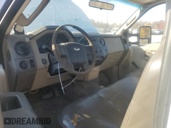 2010 Ford F-350 with VIN 1FTWF3B52AEB17683, listed as a Copart auction lot 76751624 with 137,111 mi miles and Salvage title. Bid and sale history available at DreamBid. Image 8.
