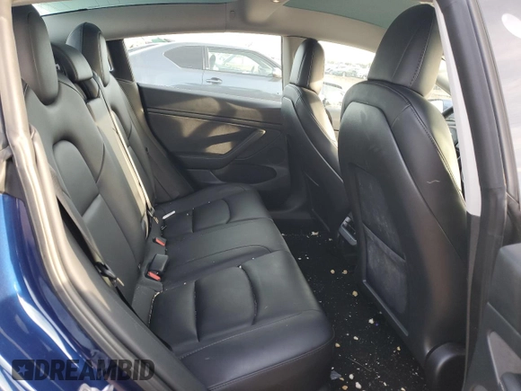 2023 Tesla Model 3 with VIN 5YJ3E1EA3PF448380, listed as a Copart auction lot 48623325 with 37,468 mi miles and Salvage Title. Bid and sale history available at DreamBid. Image 10.