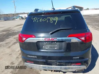 2018 GMC Acadia Denali with VIN 1GKKNXLS5JZ199824, listed as a IAAI auction lot 41560589 with 148,720 mi miles and . Bid and sale history available at DreamBid. Image 16.