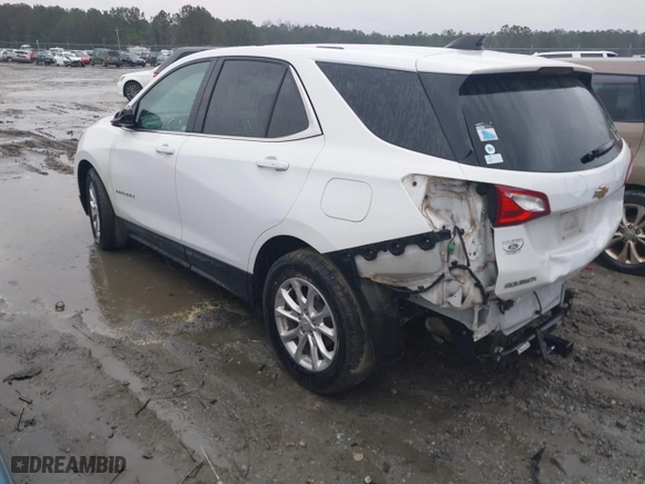 2018 Chevrolet Equinox LT with VIN 2GNAXJEV7J6193919, listed as a IAAI auction lot 41609954 with 107,087 mi miles. Bid and sale history available at carsss.com. Image 3.