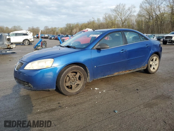 2007 Pontiac G6 G6 with VIN 1G2ZG58B774230261, listed as a Copart auction lot 53357275 with 201,998 mi miles and Salvage title. Bid and sale history available at DreamBid. Image 1.