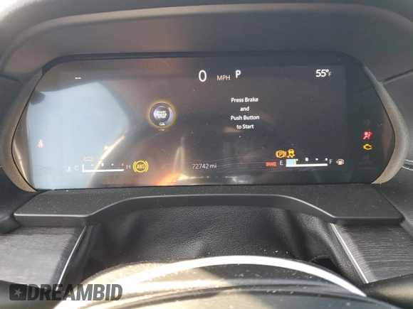 2021 Jeep Grand Cherokee Limited with VIN 1C4RJKBGXM8185112, listed as a Copart auction lot 81124324 with 72,742 mi miles and Salvage title. Bid and sale history available at DreamBid. Image 9.