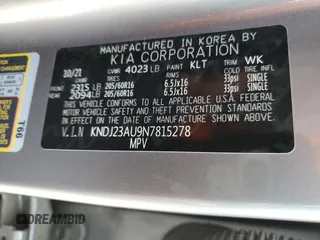 2022 Kia Soul LX with VIN KNDJ23AU9N7815278, listed as a Copart auction lot 51346285 with 40,219 mi miles and Salvage Title. Bid and sale history available at DreamBid. Image 12.