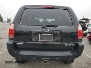 2007 Toyota 4Runner SR5 with VIN JTEZU14R370095895, listed as a Copart auction lot 55303505 with 256,614 mi miles and Clean Title. Bid and sale history available at carsss.com. Image 6.