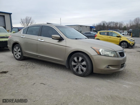 2009 Honda Accord Sdn EX-L with VIN 1HGCP36809A023875, listed as a Copart auction lot 51132405 with 153,736 mi miles and Salvage Title. Bid and sale history available at carsss.com. Image 4.
