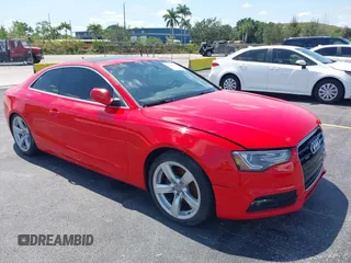 2016 Audi A5 Premium z VIN WAUD2AFR6GA011402, wystawiony jako IAAI lot #42229968 z przebiegiem 63 365 mil mil oraz . Historia ofert i sprzedaży dostępna na DreamBid. Obrazek 1.