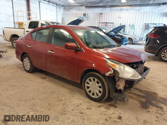 2018 Nissan Versa SV with VIN 3N1CN7AP2JK401310, listed as a IAAI auction lot 41664854 with 94,052 mi miles. Bid and sale history available at carsss.com. Image 1.