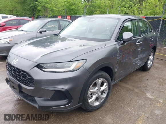 2025 Honda HR-V LX with VIN 3CZRZ2H31SM742182, listed as a IAAI auction lot 42153191 with 3,506 mi miles and . Bid and sale history available at DreamBid. Image 18.