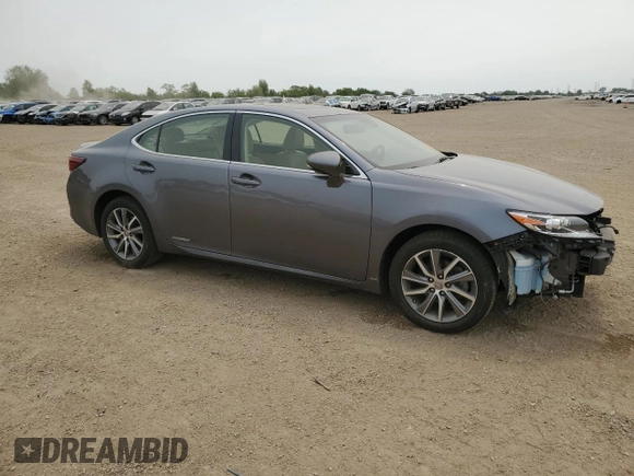 2016 Lexus ES 300h with VIN JTHBW1GG5G2103282, listed as a Copart auction lot 58801825 with 81,917 mi miles and Salvage title. Bid and sale history available at DreamBid. Image 4.