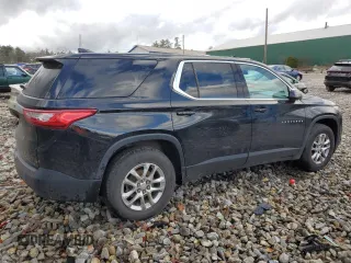 2019 Chevrolet Traverse LS with VIN 1GNEVFKW5KJ202560, listed as a Copart auction lot 81974464 with 106,597 mi miles and Salvage Title. Bid and sale history available at carsss.com. Image 3.