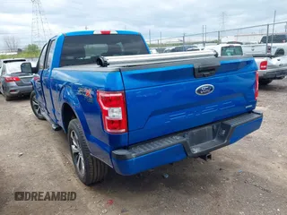 2019 Ford F-150 XL with VIN 1FTEX1EP3KFA11345, listed as a IAAI auction lot 42036915 with 136,608 mi miles. Bid and sale history available at carsss.com. Image 3.