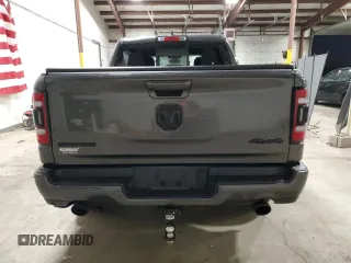 2021 Ram 1500 Big Horn with VIN 1C6SRFFT3MN590925, listed as a Copart auction lot 83528574 with 50,995 mi miles and Salvage title. Bid and sale history available at DreamBid. Image 6.