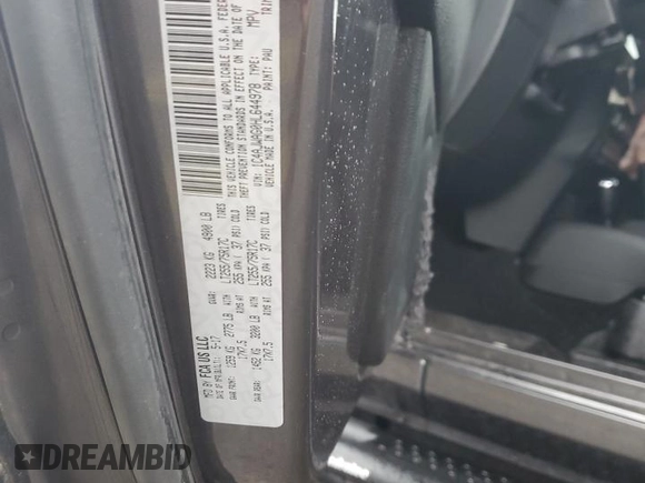 2017 Jeep Wrangler Sport z VIN 1C4AJWAG0HL644978, wystawiony jako Copart lot #56485985 z przebiegiem 104 151 mil mil oraz Szkoda całkowita • Salvage title. Historia ofert i sprzedaży dostępna na DreamBid. Obrazek 13.
