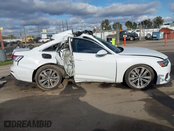 2019 Audi A6 Premium Plus with VIN WAUL2BF2XKN096508, listed as a IAAI auction lot 41186761 with 1 mi miles. Bid and sale history available at carsss.com. Image 14.
