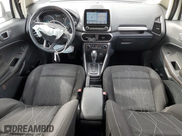 2019 Ford EcoSport SE with VIN MAJ3S2GE4KC267251, listed as a Copart auction lot 48127705 with 39,245 mi miles and Salvage Title. Bid and sale history available at DreamBid. Image 8.
