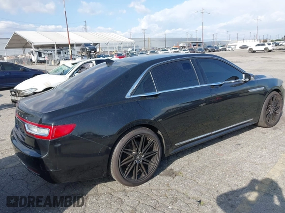 2018 Lincoln Continental Select with VIN 1LN6L9SK7J5605976, listed as a IAAI auction lot 41957386 with 78,621 mi miles. Bid and sale history available at carsss.com. Image 4.