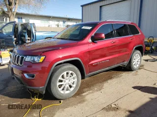 2021 Jeep Grand Cherokee Laredo X with VIN 1C4RJFAGXMC782105, listed as a Copart auction lot 50979725 with 37,516 mi miles and Salvage title. Bid and sale history available at DreamBid. Image 1.