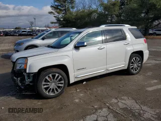 2016 GMC Terrain Denali z VIN 2GKFLVE36G6311665, wystawiony jako Copart lot #44154155 z przebiegiem 53 628 mil mil oraz Szkoda całkowita • Salvage title. Historia ofert i sprzedaży dostępna na DreamBid. Obrazek 1.
