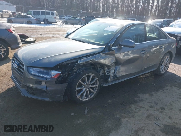 2016 Audi A4 Premium with VIN WAUAFAFL0GA011852, listed as a IAAI auction lot 41423605 with 88,651 mi miles. Bid and sale history available at carsss.com. Image 17.