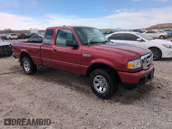 2008 Ford Ranger XLT with VIN 1FTZR45E08PB05066, listed as a Copart auction lot 52857905 with 52,908 mi miles and Salvage Title. Bid and sale history available at carsss.com. Image 4.