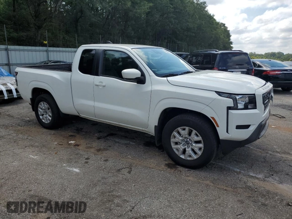 2022 Nissan Frontier S with VIN 1N6ED1CL5NN674089, listed as a Copart auction lot 71232204 with 23,768 mi miles and Salvage Title. Bid and sale history available at carsss.com. Image 4.