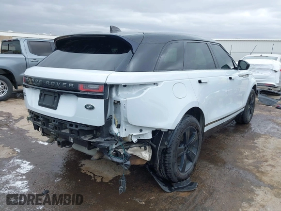 2020 Land Rover Range Rover Velar R-Dynamic S with VIN SALYK2EX3LA291471, listed as a IAAI auction lot 41814391 with 38,178 mi miles and . Bid and sale history available at DreamBid. Image 4.