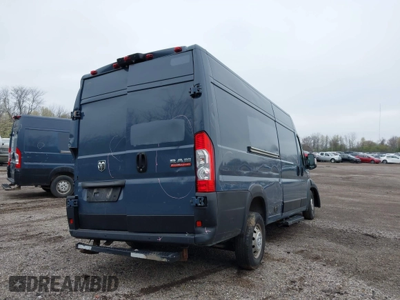 2019 Ram ProMaster Cargo with VIN 3C6URVJG9KE564263, listed as a IAAI auction lot 41929605 with Not Provided miles and . Bid and sale history available at carsss.com. Image 17.