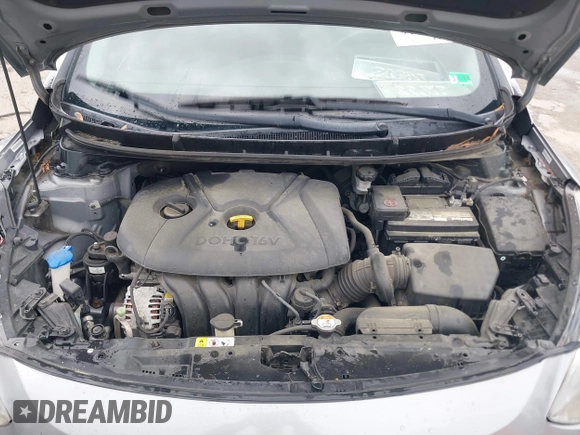 2013 Hyundai Elantra GT with VIN KMHD35LE1DU058318, listed as a IAAI auction lot 42036716 with 146,845 mi miles. Bid and sale history available at carsss.com. Image 10.