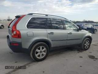 2004 Volvo XC90 with VIN YV1CM59H741047401, listed as a Copart auction lot 44121805 with 95,535 mi miles and Salvage Title. Bid and sale history available at carsss.com. Image 3.