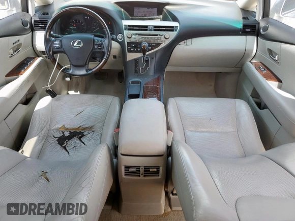 2012 Lexus RX 350 with VIN 2T2ZK1BA6CC067060, listed as a Copart auction lot 61876915 with 202,055 mi miles and Salvage title. Bid and sale history available at DreamBid. Image 8.