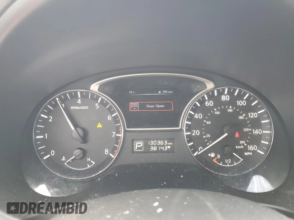 2015 Nissan Altima S with VIN 1N4AL3AP7FC423549, listed as a Copart auction lot 53992475 with 130,363 mi miles and Salvage Title. Bid and sale history available at DreamBid. Image 9.
