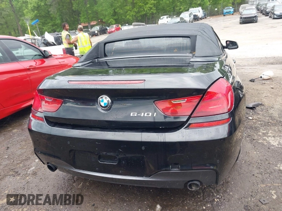 2014 BMW 6 Series 640i z VIN WBALW7C5XED595934, wystawiony jako IAAI lot #42092380 z przebiegiem Nie podano mil oraz . Historia ofert i sprzedaży dostępna na DreamBid. Obrazek 15.