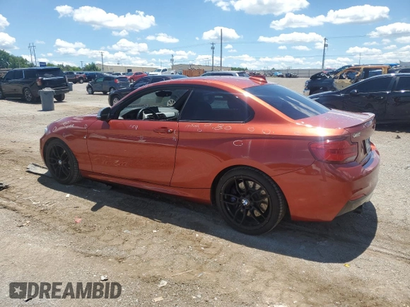 2018 BMW 2 Series M240i with VIN WBA2J5C54JVC07229, listed as a Copart auction lot 59160925 with 94,083 mi miles and Clean title. Bid and sale history available at DreamBid. Image 2.