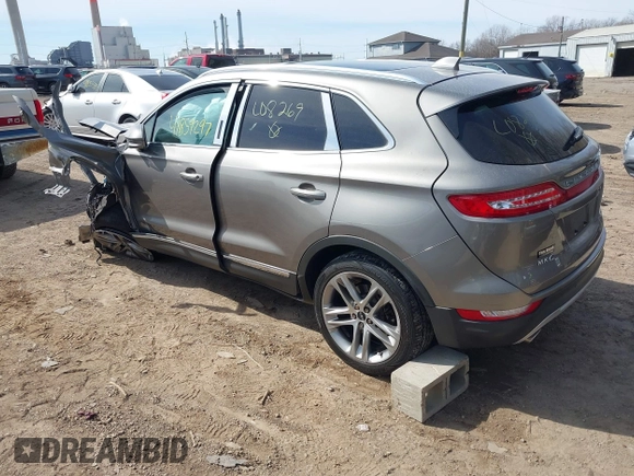 2017 Lincoln MKC Reserve with VIN 5LMCJ3D92HUL08269, listed as a IAAI auction lot 41859297 with 115,691 mi miles and . Bid and sale history available at DreamBid. Image 3.
