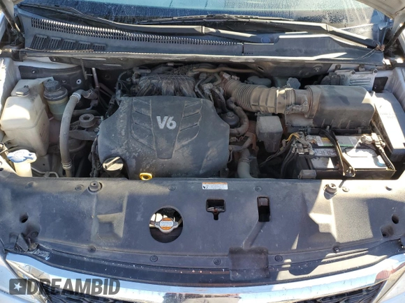 2012 Kia Sedona EX with VIN KNDMH4C70C6487793, listed as a Copart auction lot 76566304 with 286,616 mi miles and Salvage Title. Bid and sale history available at carsss.com. Image 14.