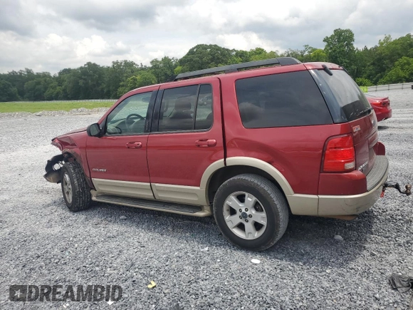 2005 Ford Explorer Eddie Bauer z VIN 1FMZU64K45UA91604, wystawiony jako Copart lot #60666325 z przebiegiem 258 170 mil mil oraz Szkoda całkowita • Salvage title. Historia ofert i sprzedaży dostępna na DreamBid. Obrazek 2.