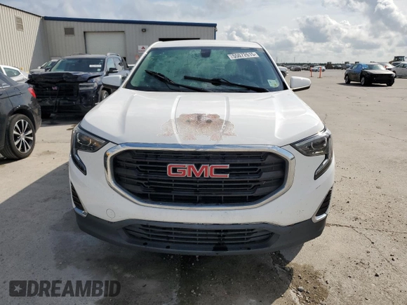 2019 GMC Terrain SLE with VIN 3GKALMEV6KL211365, listed as a Copart auction lot 55072615 with Not Provided miles and Non Repairable. Bid and sale history available at DreamBid. Image 5.